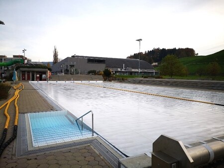 Freibad Worb (11.11.2022) (Bild: Léon Sermet)